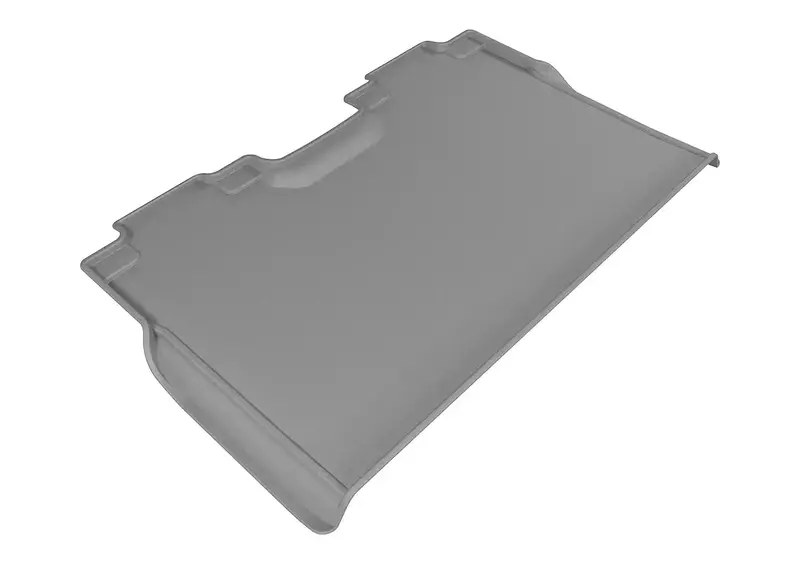 3D Maxpider Kagu Floor Liner – Gray, Single-Piece Second-Row Rear Mat 1