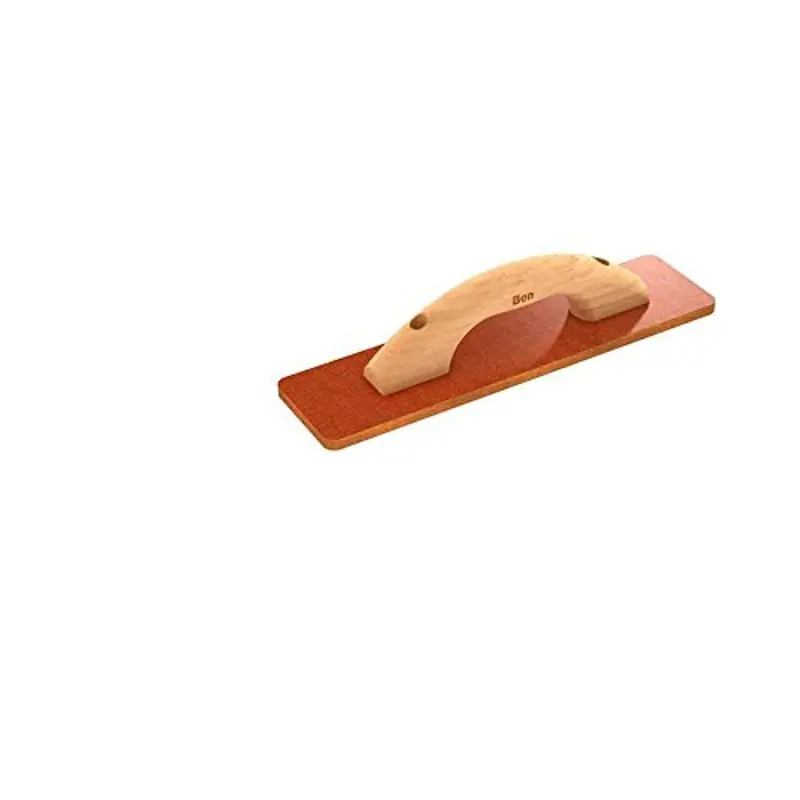 Bon Square-End Resin Float – 14" × 3.5", Wood Handle For Smooth Finishing 1