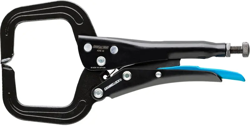 Channellock 106-6 Six-Inch Locking C-Clamp Pliers With Adjustable Jaw 1