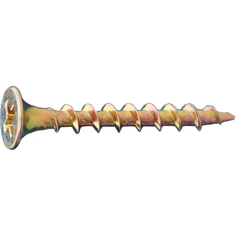 Daggerz 10" × 3-1/2" Phillips Bugle Drywall Screws – Yellow Zinc Finish, Coarse Thread, 1500-Pack 1