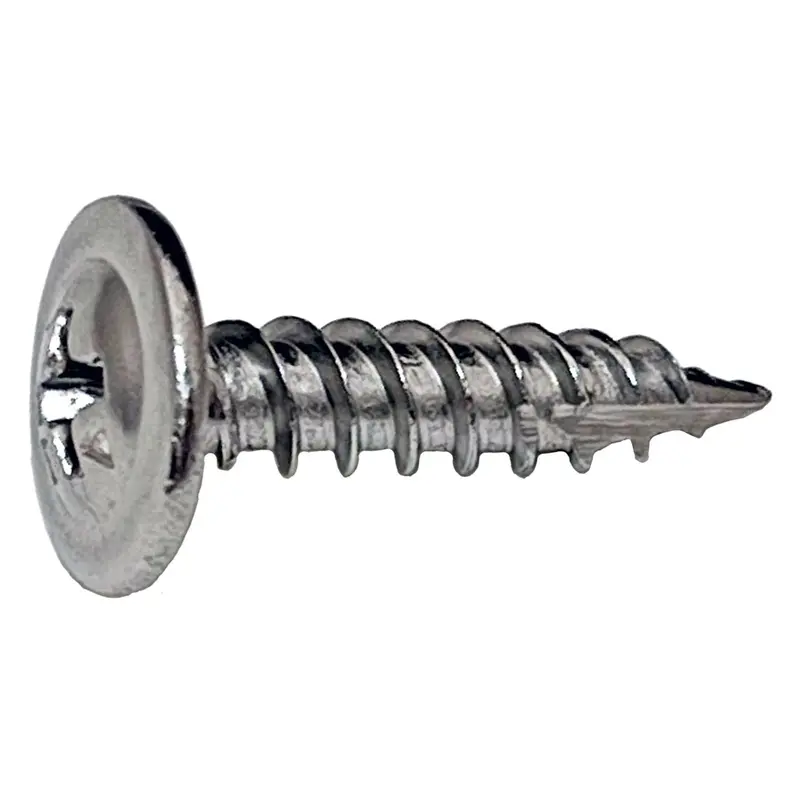 Daggerz 305 Stainless Steel Phillips Modified Truss Wafer Sharp Screws (8 × 2-1/2", 2500 Pcs) 1
