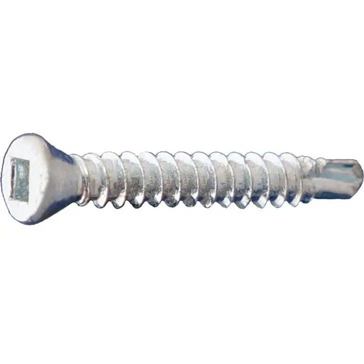 Daggerz 6" × 1" Zinc-Plated Square Trim Self-Drilling Screws – 10000-Pack 1
