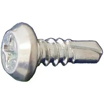 Daggerz 7X7/16" Phillips Pan Framing Self-Drill Screws, Zinc-Coated, High-Volume 15000-Pack 1