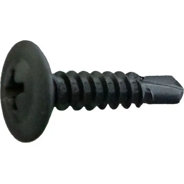 Daggerz 8-32 X 1-5/8 Phillips Modified Truss Wafer Self-Drill Screws – Phosphate Finish, 4000-Pack 1