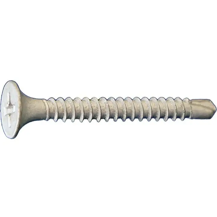 Daggerz 8" × 2-5/8" Phillips Bugle Head Self-Drilling Screws With Dagger-Guard Coating – Pack Of 2000 1
