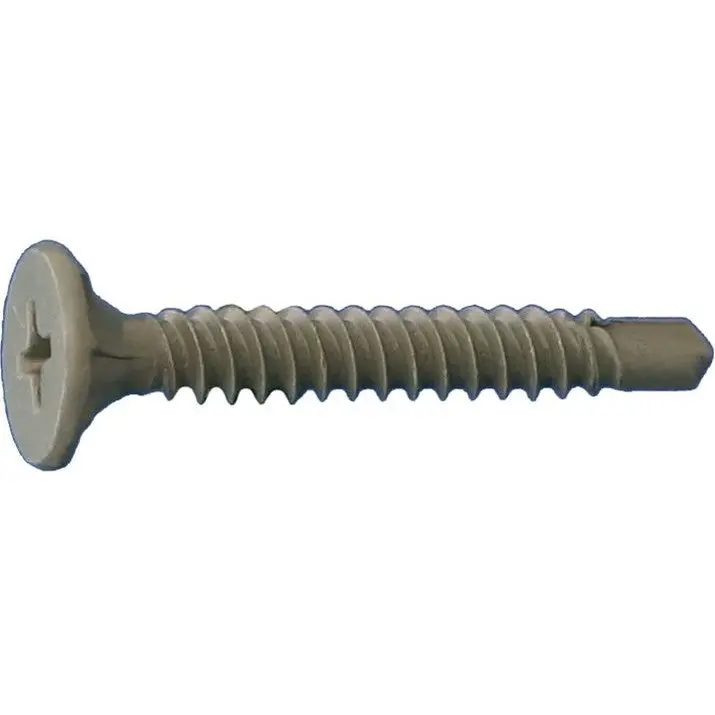 Daggerz Cmsd081104 – 8" X 1-1/4" Self-Drilling Phillips Wafer Head Cement Board Screws, Dagger-Guard Coated, 5000-Pack 1