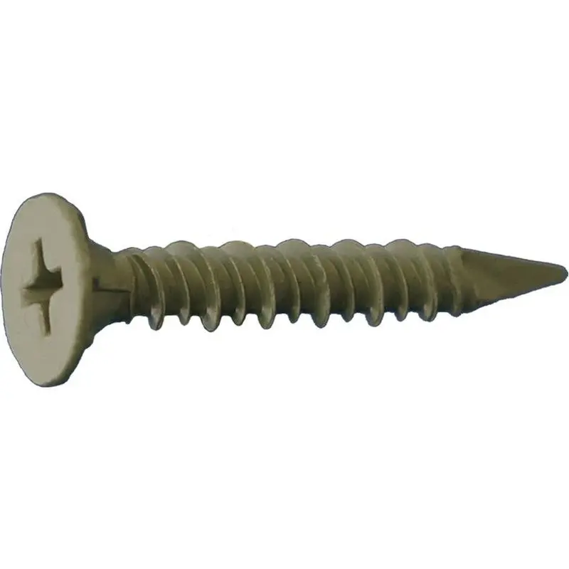 Daggerz Cmsp081104 – 8" X 1-1/4" Phillips Wafer Head Cement Board Screws, Dagger-Guard Coated, 5000-Pack 1