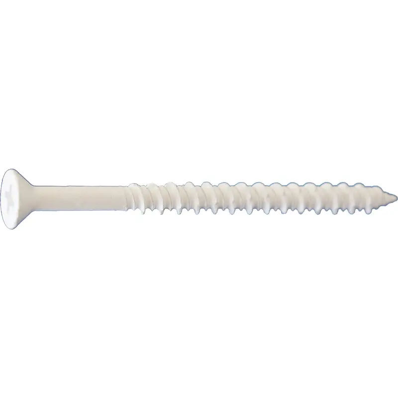 Daggerz Conctf0316234Whtb 3/16X2-3/4In Phillips Flat Concrete Anchors – White Dagger-Guard Coating, 1500-Pack 1