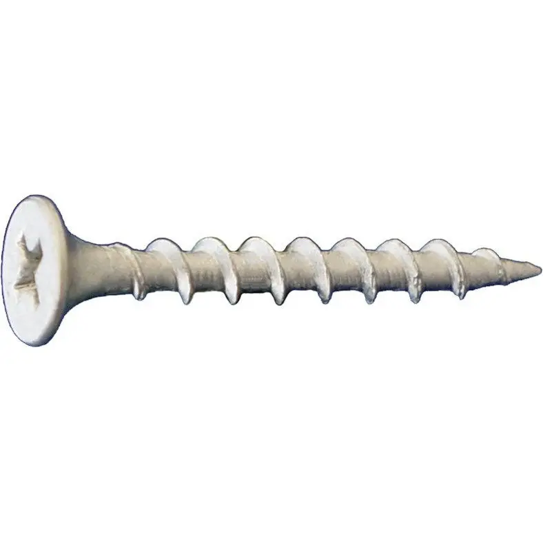 Daggerz Dkpd10312 Phillips Bugle Head Deck Screws – 10" × 3-1/2", Coarse Thread, Dacromet-Coated, 1500-Pack 1