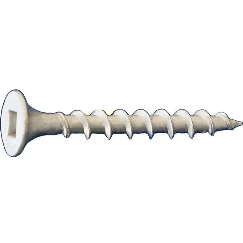 Daggerz Dksqd06158 Square Bugle Head Deck Screws – 6" × 1-5/8", Coarse Thread, Dacromet-Coated, 5000-Pack 1