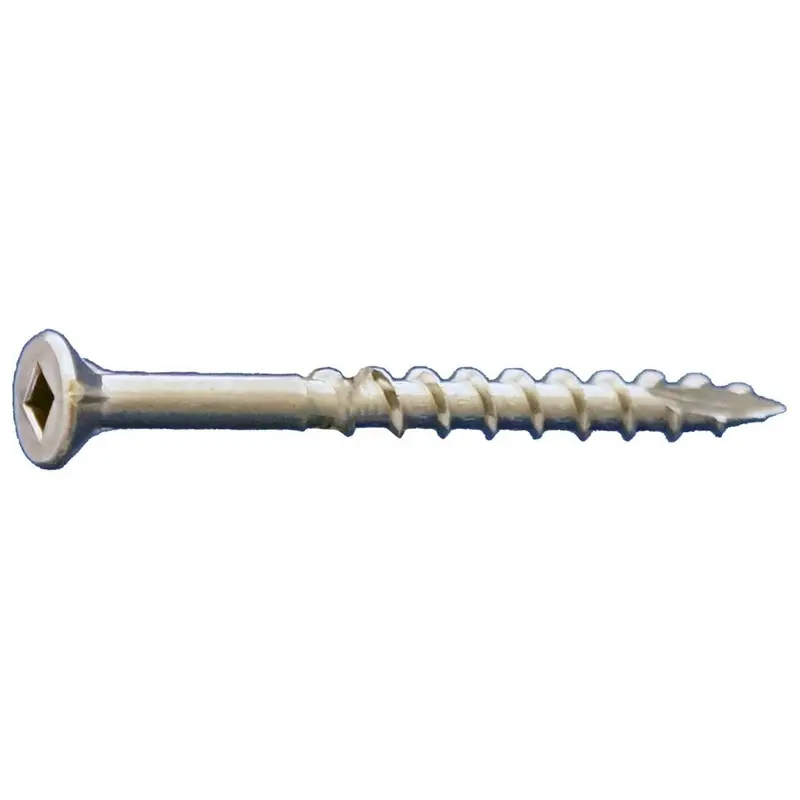 Daggerz Dkss10212 Ultra Deck-Pro Square Flat Deck Screws – 10" × 2-1/2", Type 17 With Nibs, 305 Stainless Steel, 2000-Pack 1