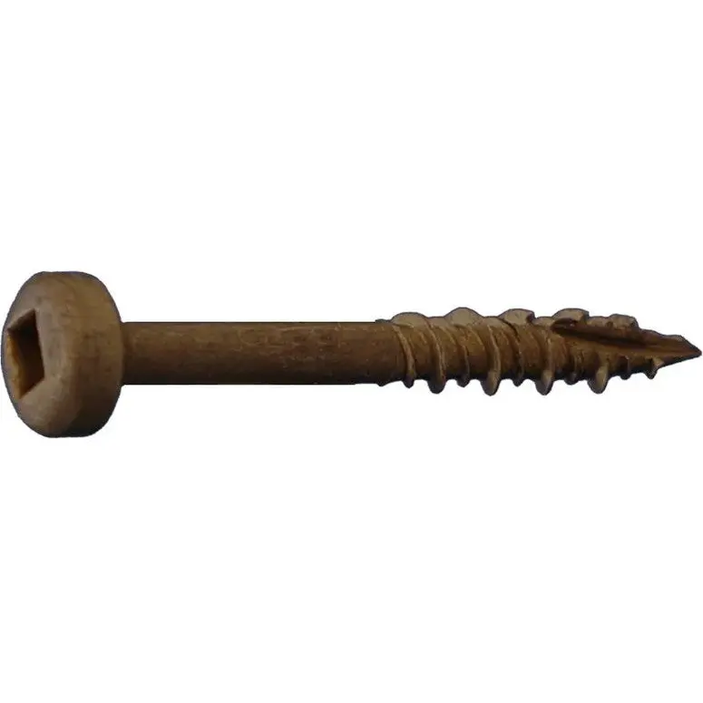 Daggerz Dlfa06112 6" X 1-1/2" Dagger-Lok Square Face Framer Screws – Type 17 Hi-Lo Thread, Lubricated, 7,000-Pack 1