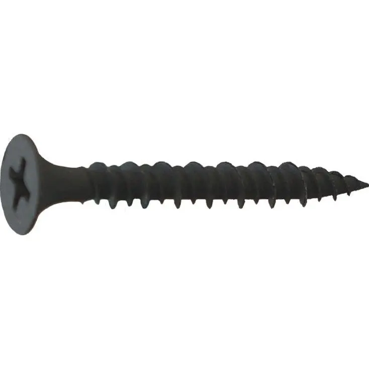 Daggerz Dwhl06158 6" X 1-5/8" Hi-Lo Thread Drywall Screws With Phillips Bugle Head – Phosphate Finish, 5,000-Pack 1