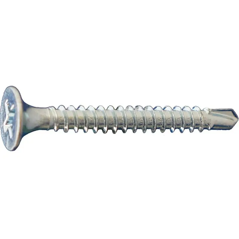 Daggerz Dwsdz10312 Zinc-Plated Self-Drilling Bugle Head Screws – 10" × 3.5", Phillips Drive, 1500-Pack 1