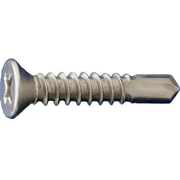 Daggerz Fpsdss1010 410 Stainless Steel Phillips Flat Head Self-Drilling Screws (10" × 1") – 5,000-Pack 1