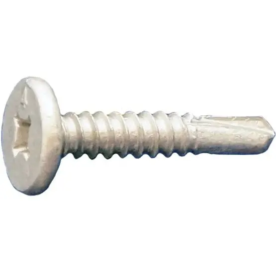 Daggerz Loprosdss1010 410 Stainless Steel 10–16X1 Lo-Pro Square/Phillips Self-Drilling Screws With Dagger-Guard Coating – 5000-Pack 1