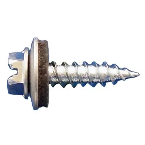 Daggerz Neondlz08034 – 8-32 × 3/4" Slotted Hex Washer Head Needle Point Screws With Bonded Washer, Zinc-Plated (5000 Pcs) 1