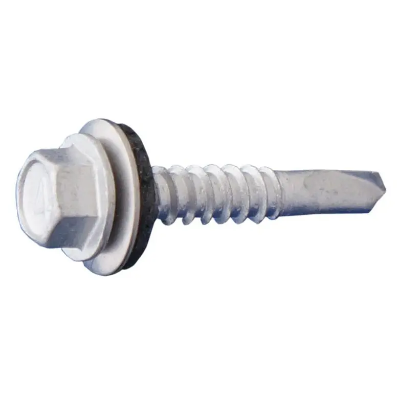 Daggerz Neosd2Ssct121104 Stainless Steel Self-Drilling Hex Washer Head Screws – 12Mm–14Mm X 1-1/4" With Dagger-Guard Coating & Epdm Washer – 2500-Pack 1