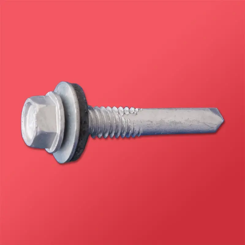 Daggerz Neosdz12034 Zinc-Plated Hex Washer Head Self-Drilling Screws – 12Mm X 3/4" With Bonded Washer – 3000-Pack 1