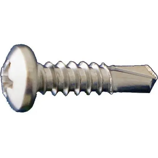 Daggerz Ppsdss08034 – 8 Gauge × 3/4 Inch Phillips Pan Head Self-Drilling Screws, 410 Stainless Steel, 10000 Count 1