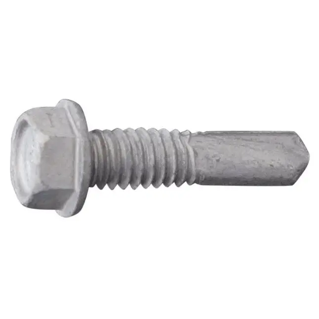 Daggerz Sd4Ct1278 – 12-24 X 7/8" Hex Washer Head Self-Drilling Screws, Dagger-Guard Coating, 4000-Pack 1