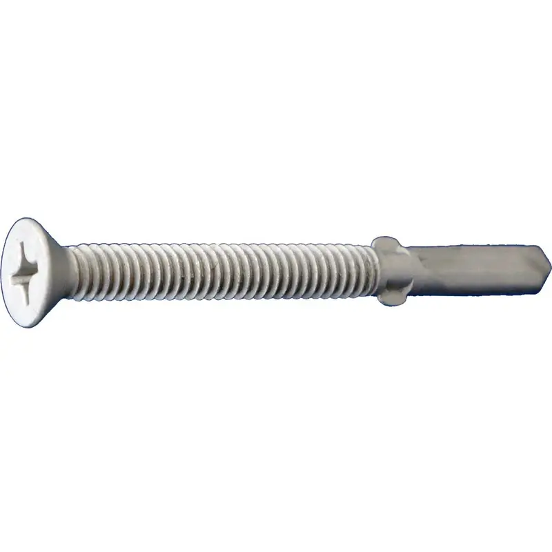 Daggerz Sd4Ctwwm14334 – 1/4-20 X 3-3/4" Phillips Flat Head Self-Drilling Screws With Wings, Acq-Compatible Dagger-Pro Ultra-Guard Coating, 500-Pack 1