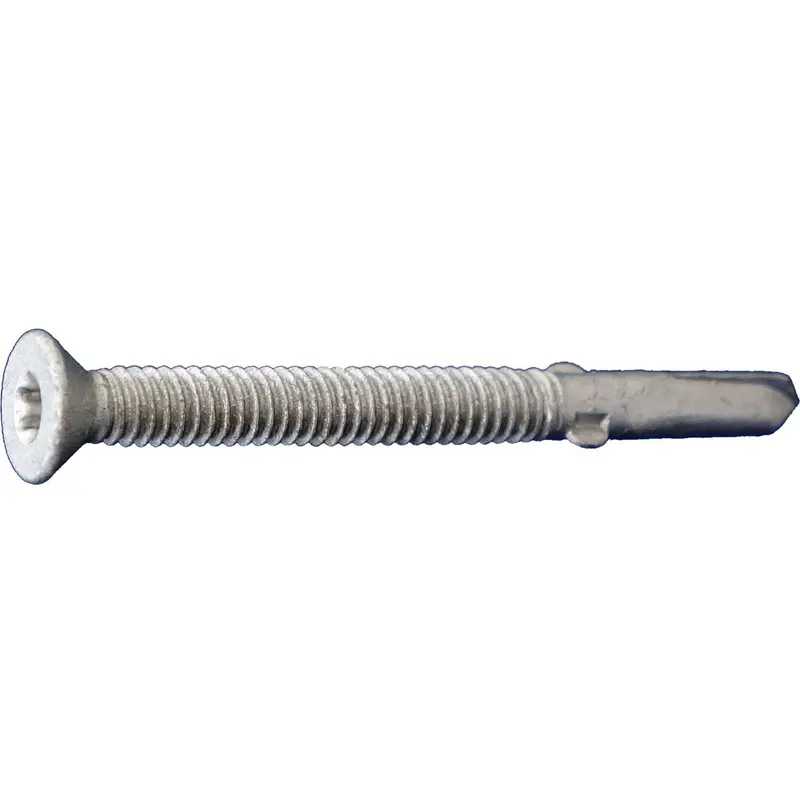 Daggerz Sd4Ctwwst14312 – 1/4-20 X 3-1/2" Star Drive Flat Head Self-Drilling Screws With Wings, Acq-Compatible Dagger-Pro Ultra-Guard Coating, 900-Pack 1