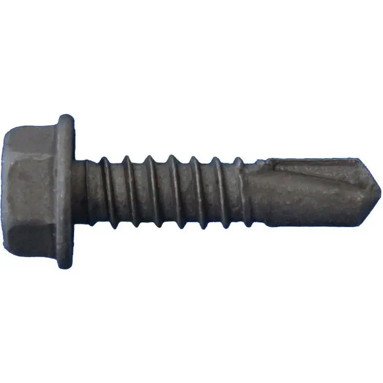 Daggerz Sdct14034Brz Bronze Dagger-Guard Coated Hex Washer Head Self-Drill Screws (14 X 3/4", 3500 Pcs) 1