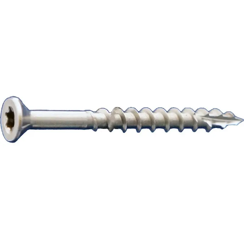 Daggerz Ultra Deck-Pro Star-Drive Flat-Head Deck Screws, Type 17, 305 Stainless Steel, 12" × 5", 500-Pack 1