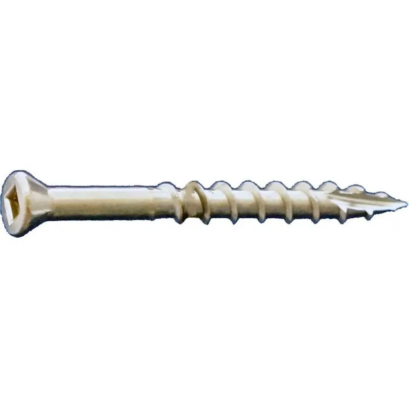 Daggerz Ultra Deck-Pro Star-Drive Trim-Head Deck Screws, Type 17, 305 Stainless Steel, 8" × 3", 2000-Pack 1