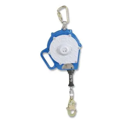 Dbi-Sala Sealed-Blok Srl – 50-Foot Self-Retracting Lifeline With Swivel Snap Hook & Carabiner, 420 Lb Capacity, Single-Leg 1