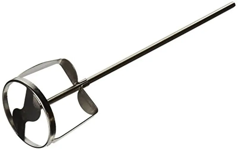 Kraft Tool Co. Dc408 Stainless Steel Jiffy Mixer – 10-1/4" Shaft, Heavy-Duty For Paints And Adhesives 1
