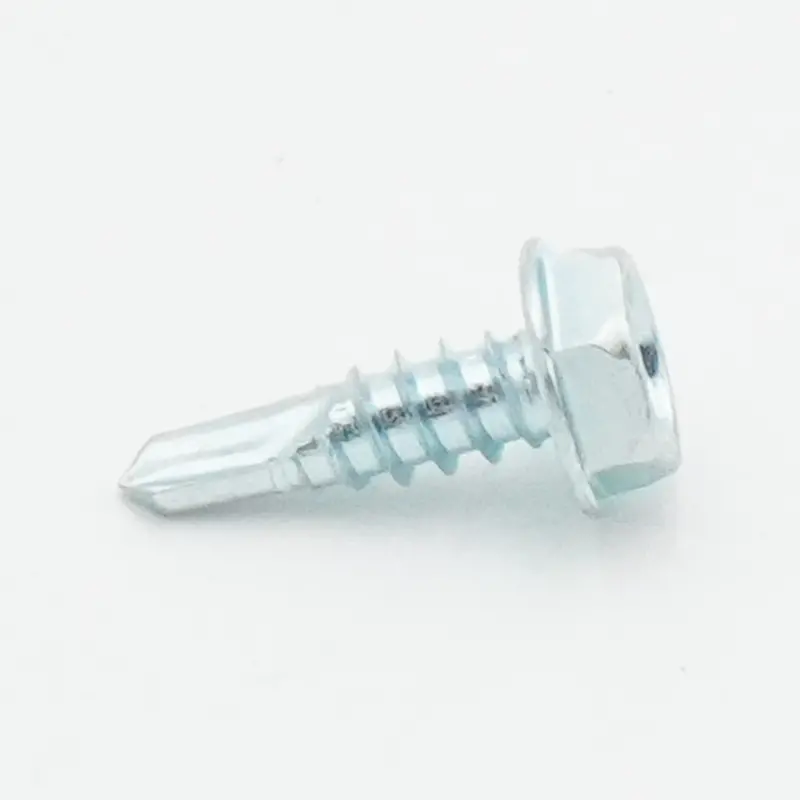 Malco Bt142G Self-Drilling Hvac Screws – #2 Point, 10-16 X 5/8", 5/16" Hex Washer Head, 100-Pack 1