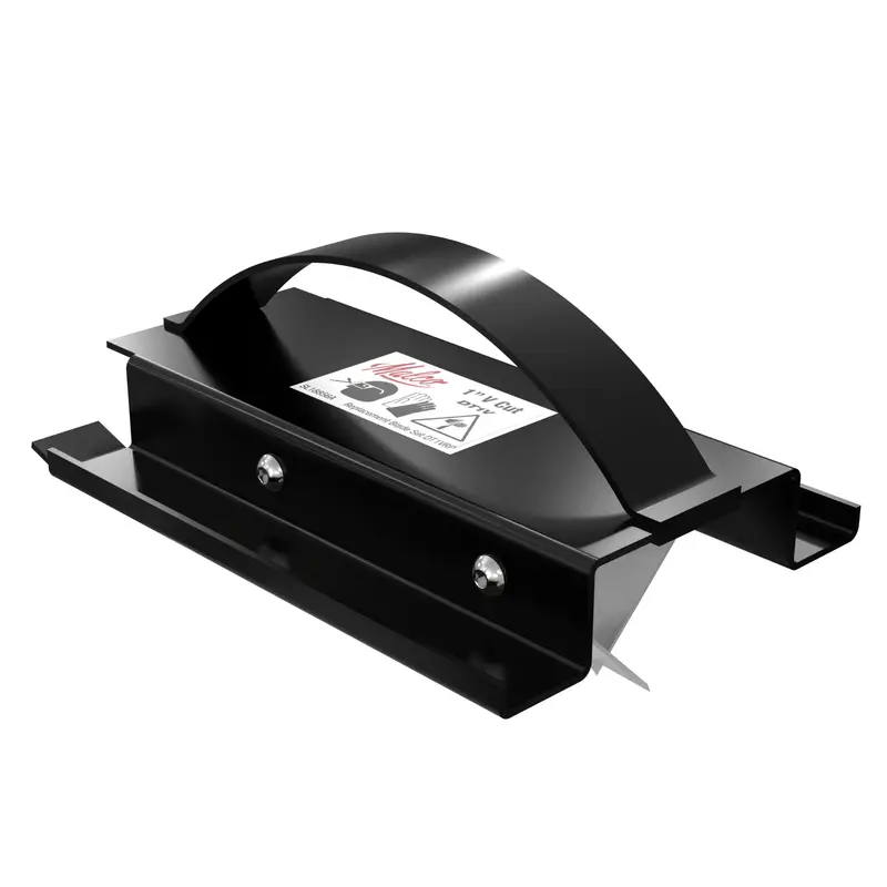 Malco Dt1V V-Cut Duct Board Tool – 1-Inch Cutting Depth, Black Finish 1