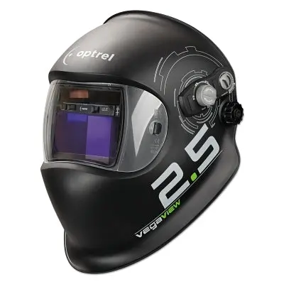 Optrel E680 Auto-Darkening Welding Helmet – 2.5 Adf Speed, Shade 2.5–12, Large 1.97" X 3.94" Viewing Area, Black 1