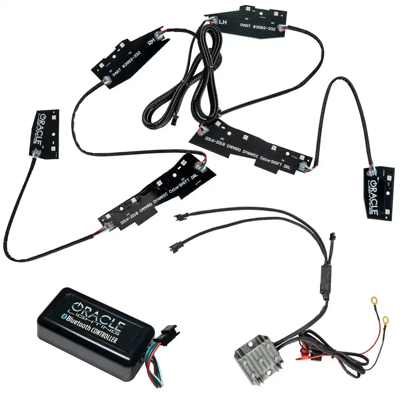 Oracle Lighting 3982-332 Halo Ring Emitter Kit – Led Headlight Accent Upgrade 1