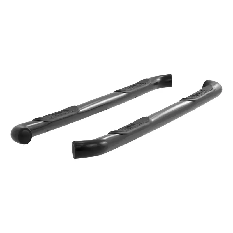 Aries 203015 - 3 Round Black Steel Side Bars, Select Ford F-150, Lincoln Mark Lt 1
