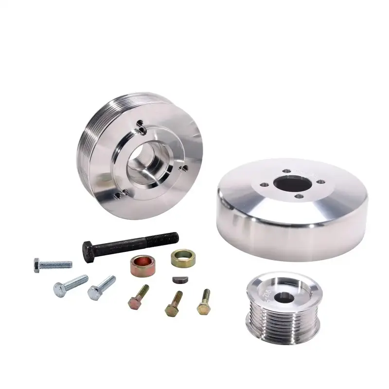 Bbk Performance Underdrive Pulley Kit (3-Piece, Aluminum) For 1997–2004 Ford F-Series And Expedition 4.6L/5.4L Engines 1