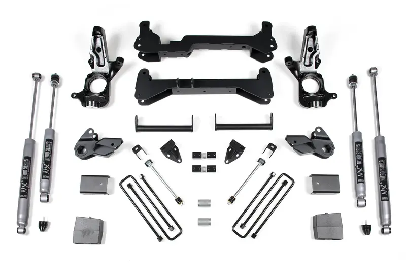 Bds Suspension 149H 7.5-Inch Lift Block Kit For 2001–2010 Chevy/Gmc Silverado & Sierra 2500Hd 2Wd 1