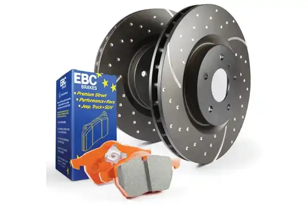 Ebc S8Kf1118 Gd Sport Slotted Rotors – Optimized Slot Pattern For Consistent Braking Under Load 1