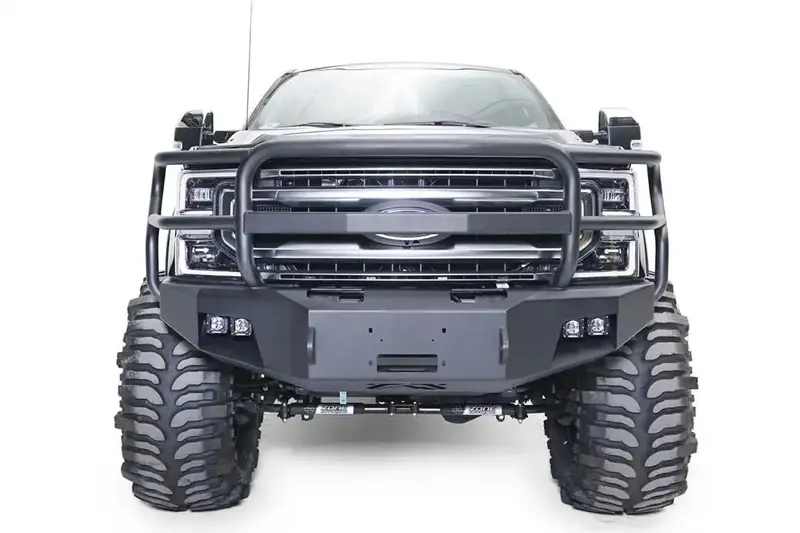 Fab Fours Fs17-A4160-1 Premium One-Piece Direct-Fit Front Bumper 1