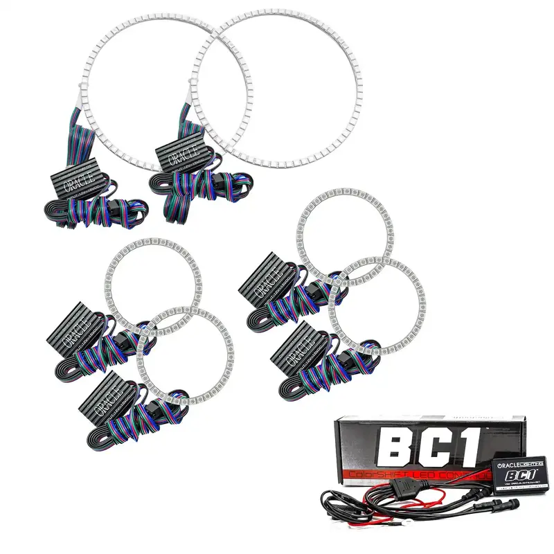 Oracle Lighting 3564-335 Colorshift Triple Halo Kit, - Bc1 1