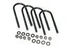 Superlift 10124 U-Bolt Kit – 4-Pack, 1/2" X 3-5/8" Round With Mounting Hardware 1